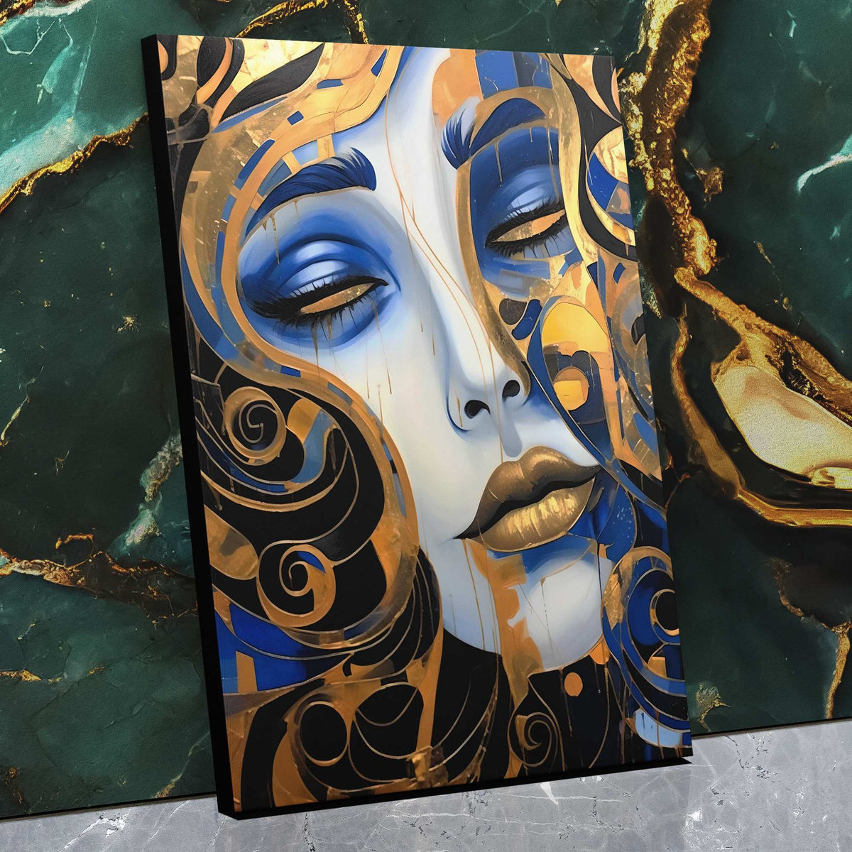 Sapphire Regality - Luxury Wall Art