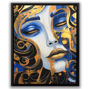 Sapphire Regality - Luxury Wall Art