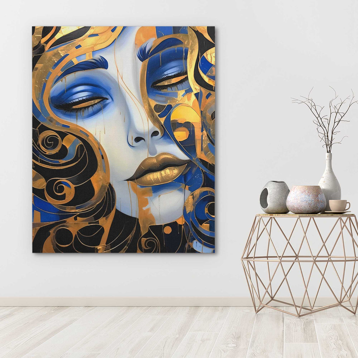 Sapphire Regality - Luxury Wall Art