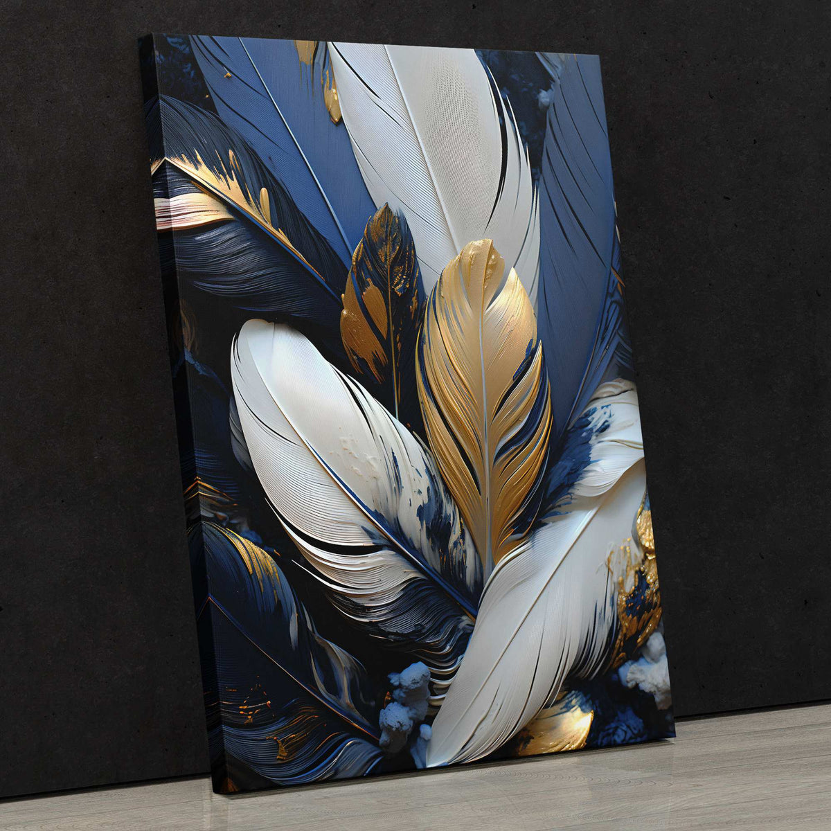 Sapphire Splendor - Luxury Wall Art