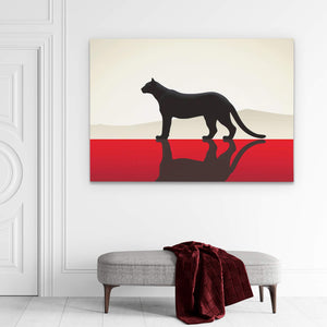 Savage Panther - Luxury Wall Art