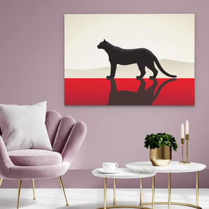 Savage Panther - Luxury Wall Art