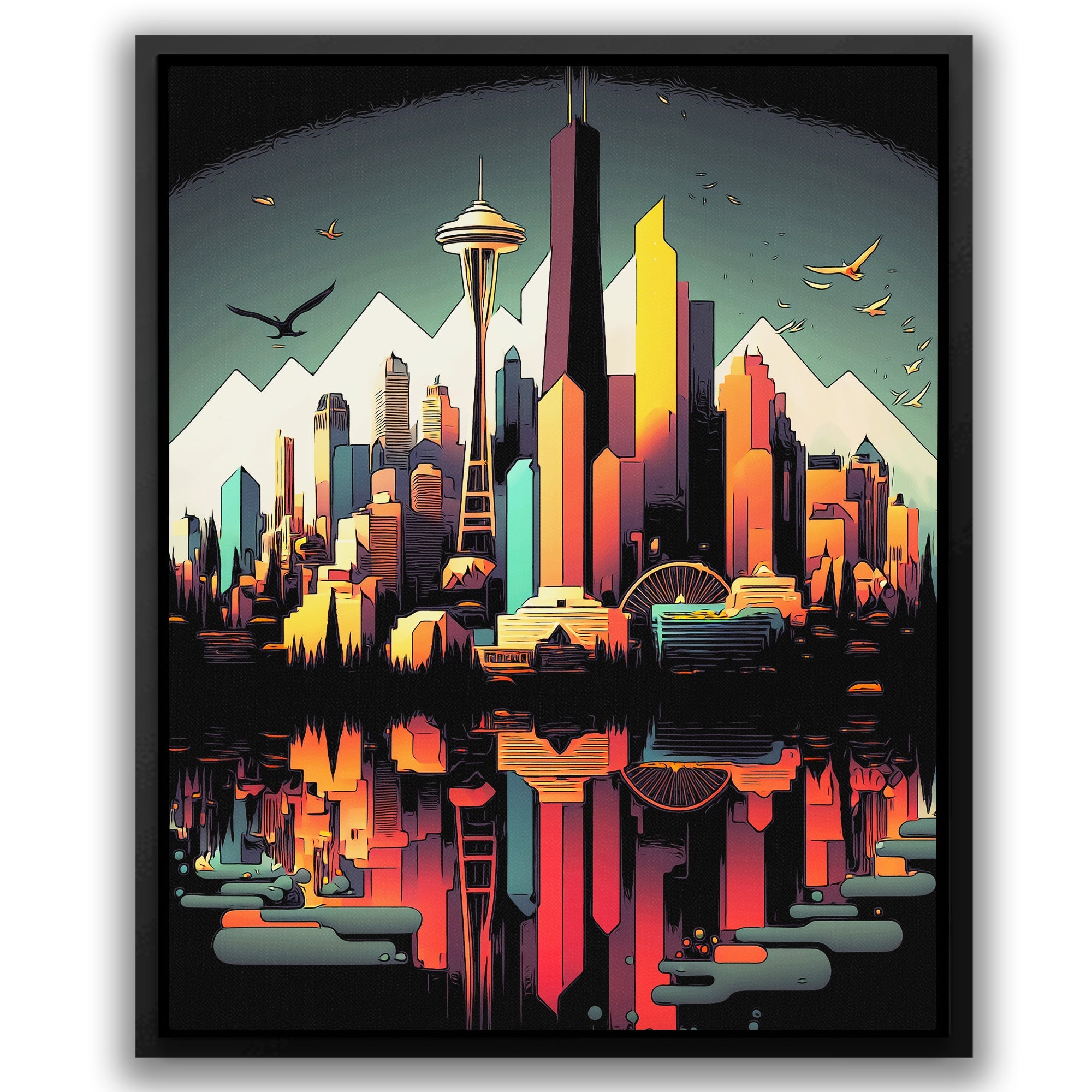 Seattle Bay - Luxury Wall Art