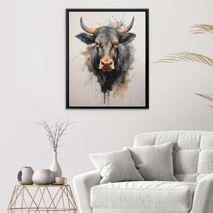 Shadow Bull - Luxury Wall Art