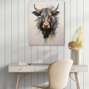 Shadow Bull - Luxury Wall Art