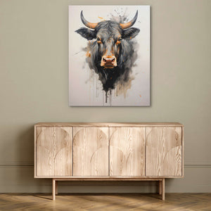 Shadow Bull - Luxury Wall Art