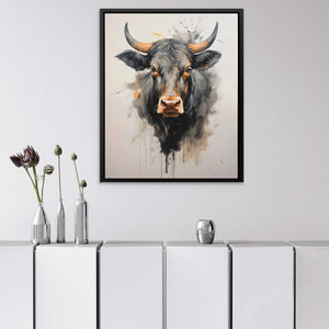 Shadow Bull - Luxury Wall Art