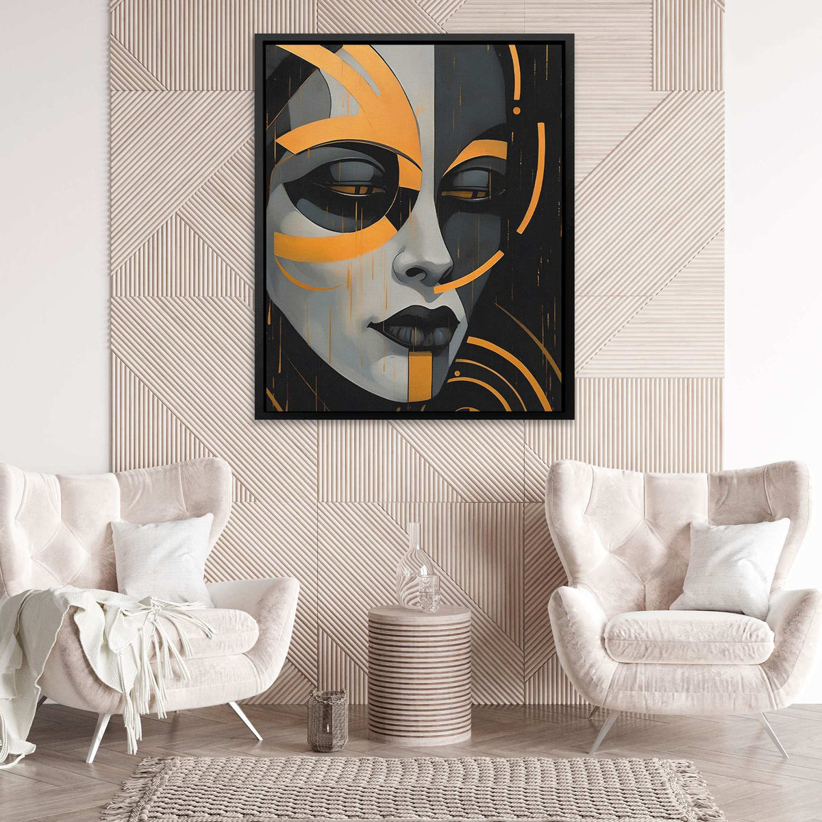 Shadowed Grace - Luxury Wall Art