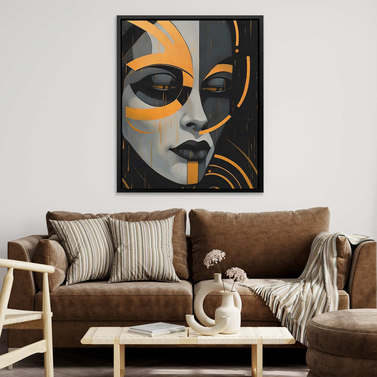 Shadowed Grace - Luxury Wall Art