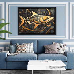 Shark Vista - Luxury Wall Art