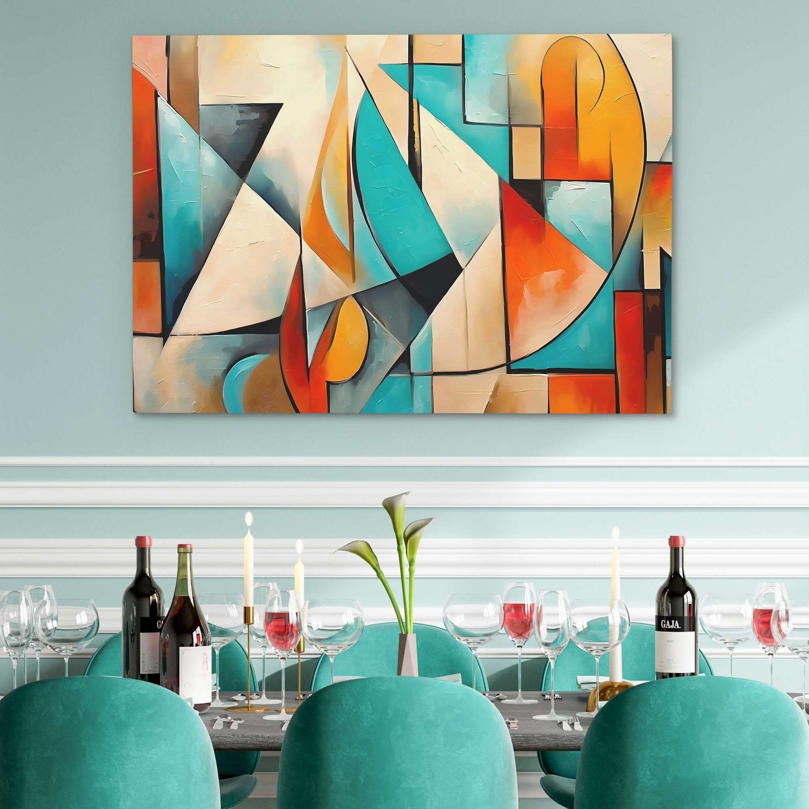 Sharp Strokes - Luxury Wall Art
