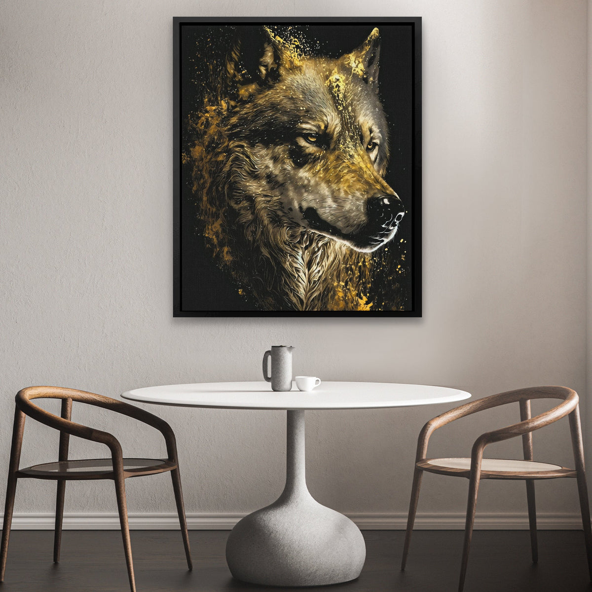 Shattered Wolf - Luxury Wall Art
