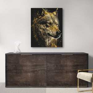 Shattered Wolf - Luxury Wall Art