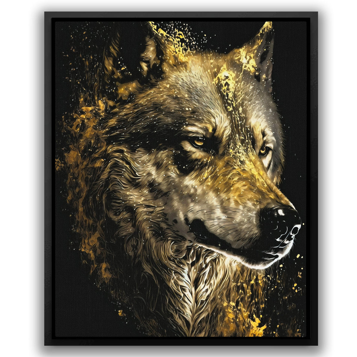 Shattered Wolf - Luxury Wall Art
