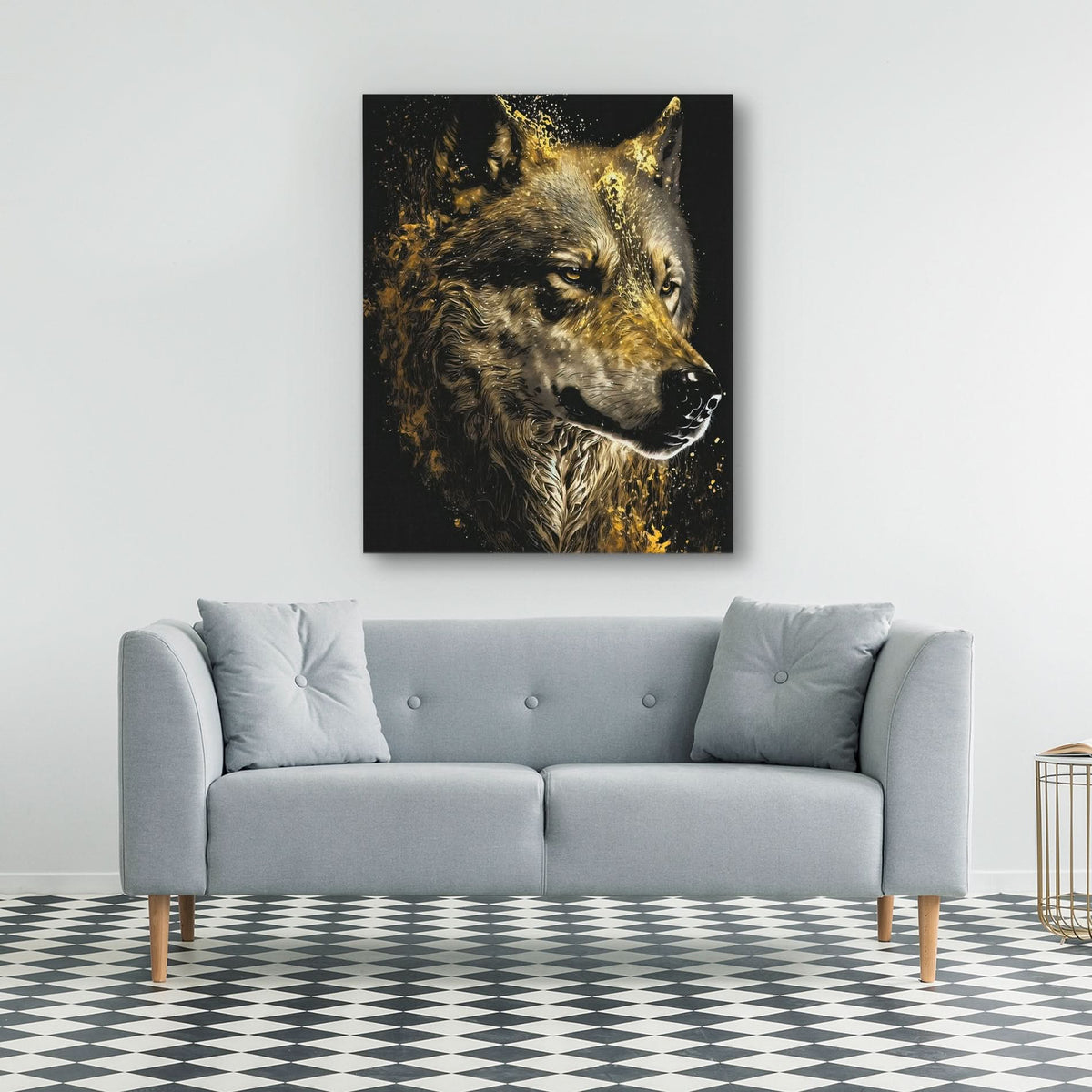 Shattered Wolf - Luxury Wall Art