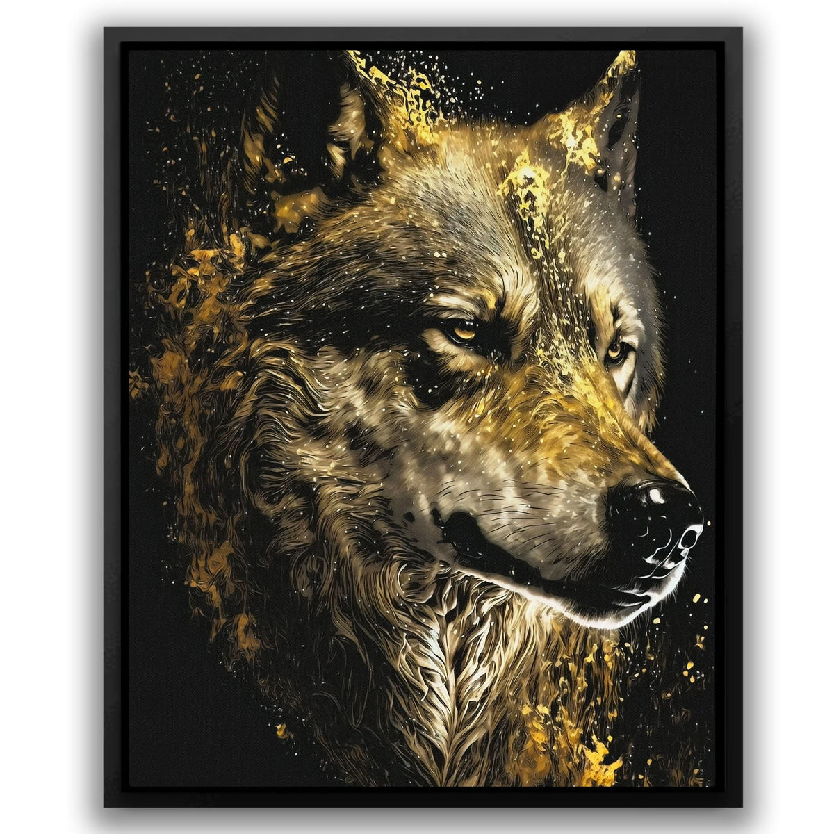 Shattered Wolf - Luxury Wall Art