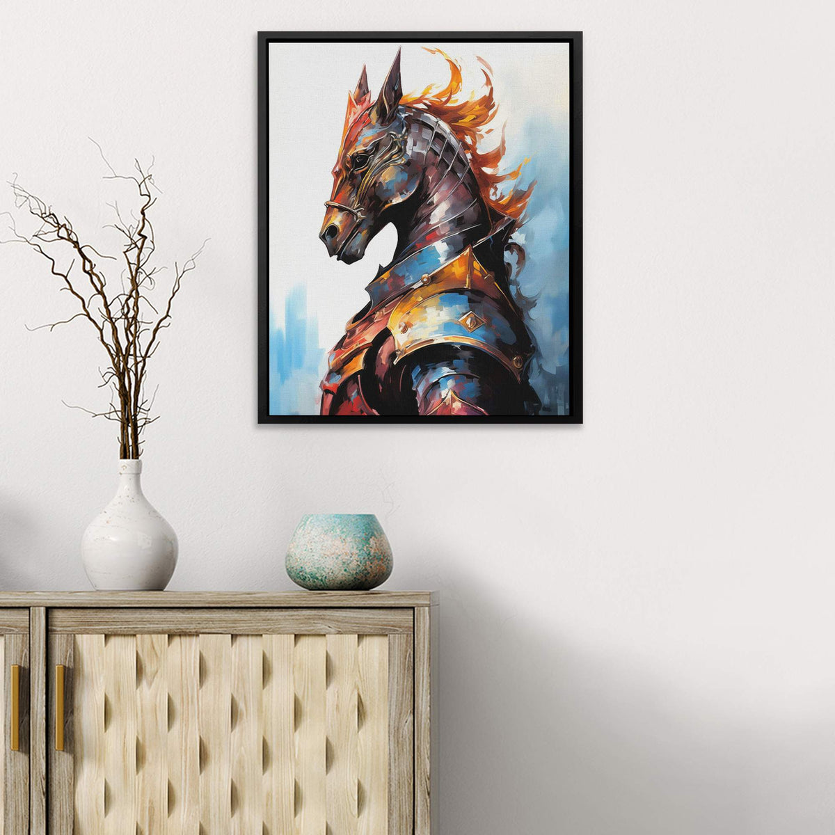 Silent Knight - Luxury Wall Art