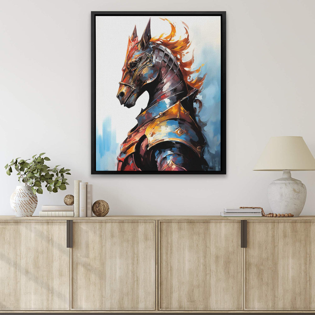 Silent Knight - Luxury Wall Art