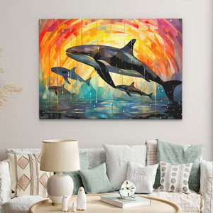 Singing Whales - Luxury Wall Art