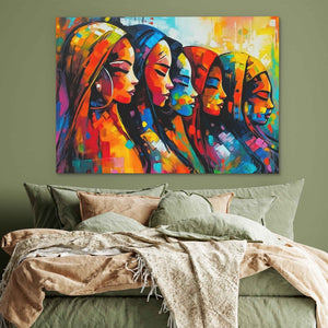 Sisterhood of Love - Luxury Wall Art