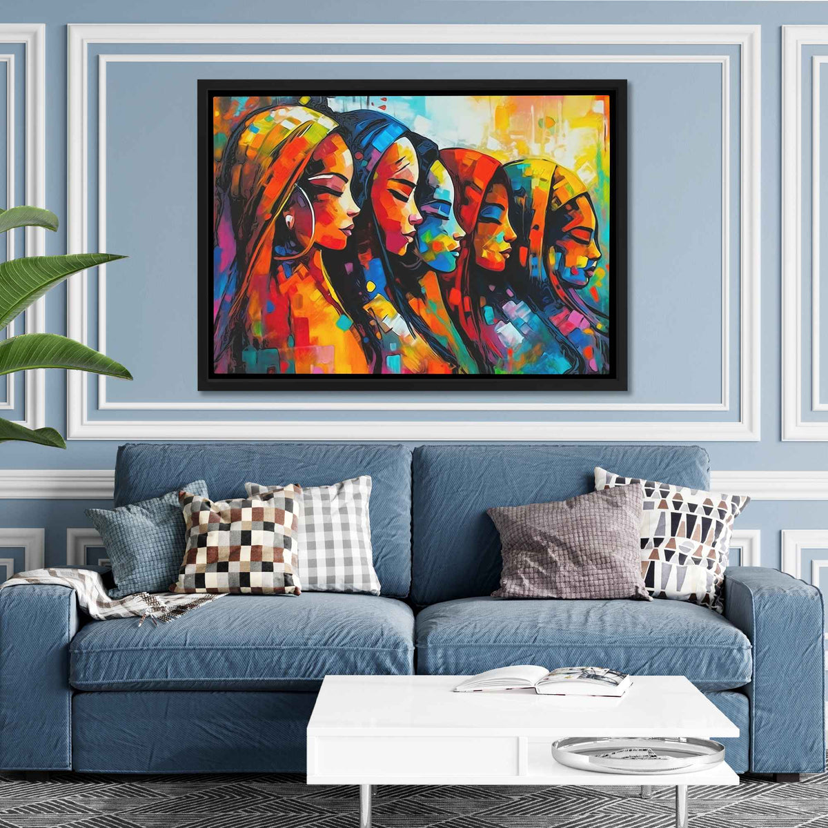Sisterhood of Love - Luxury Wall Art