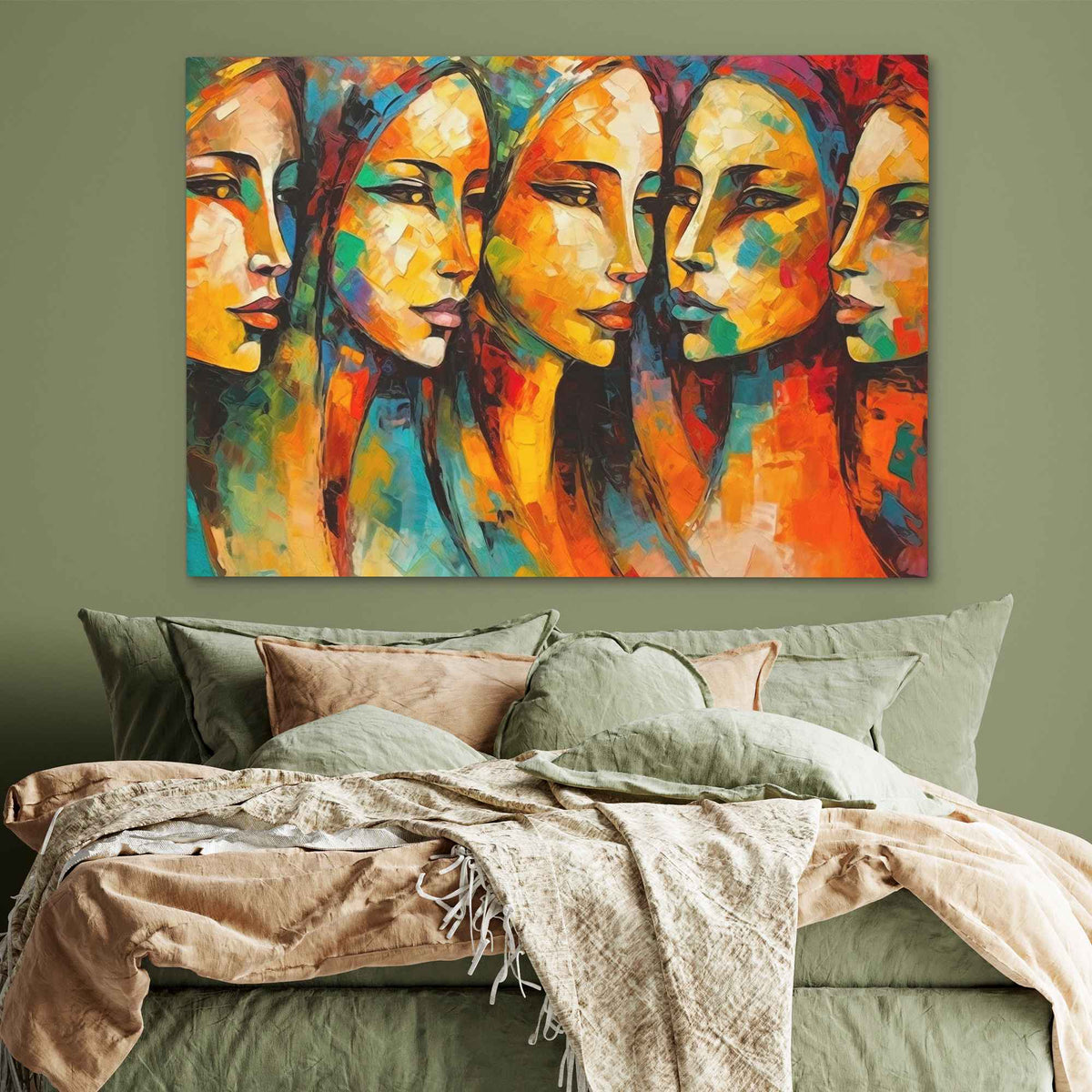 Sisters in Agreement - Luxury Wall Art