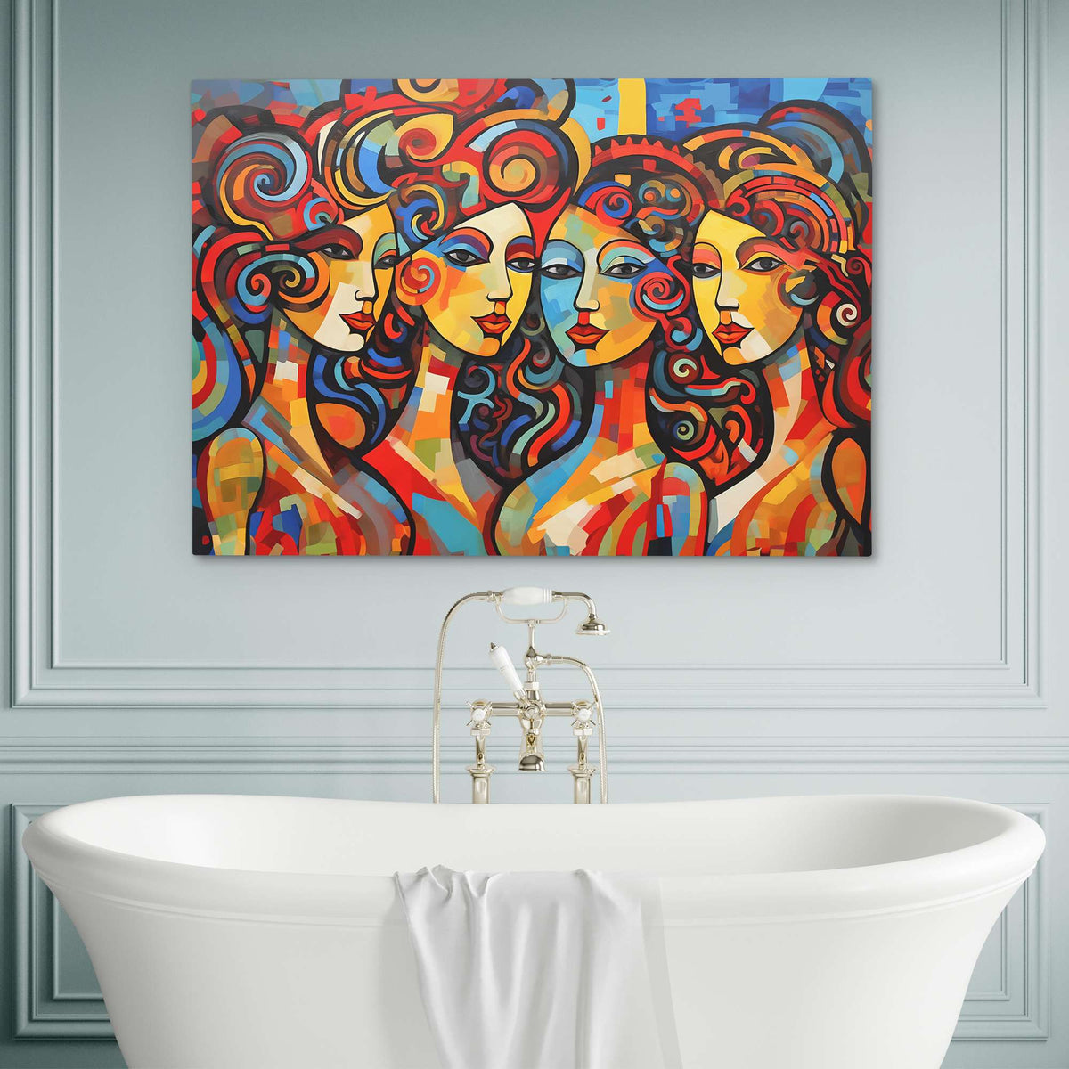 Sisters of Symphony - Luxury Wall Art