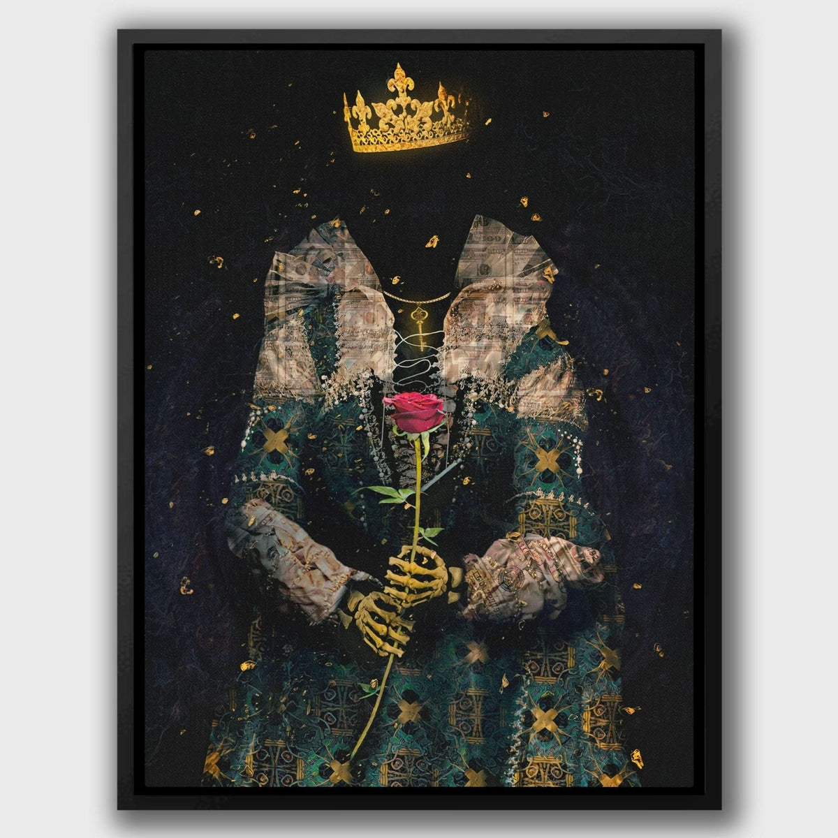 Skeleton Queen - Luxury Wall Art