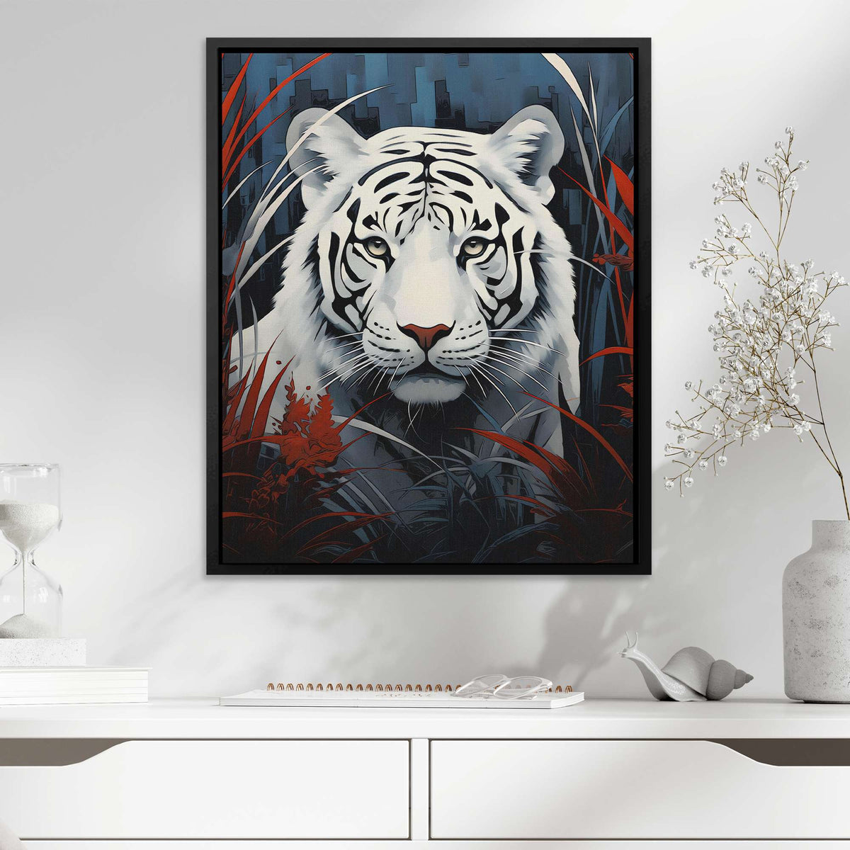 Snow Hunter - Luxury Wall Art