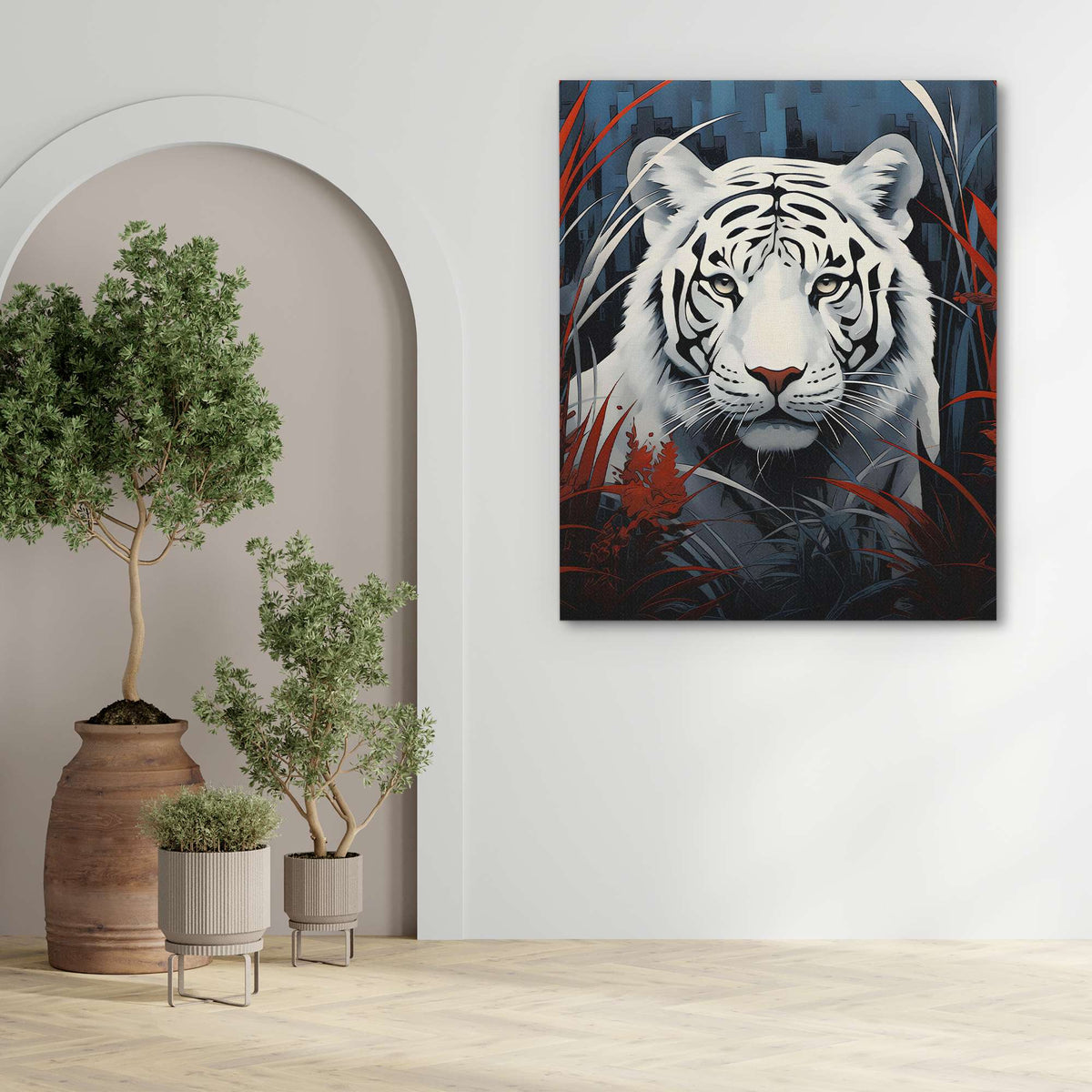 Snow Hunter - Luxury Wall Art