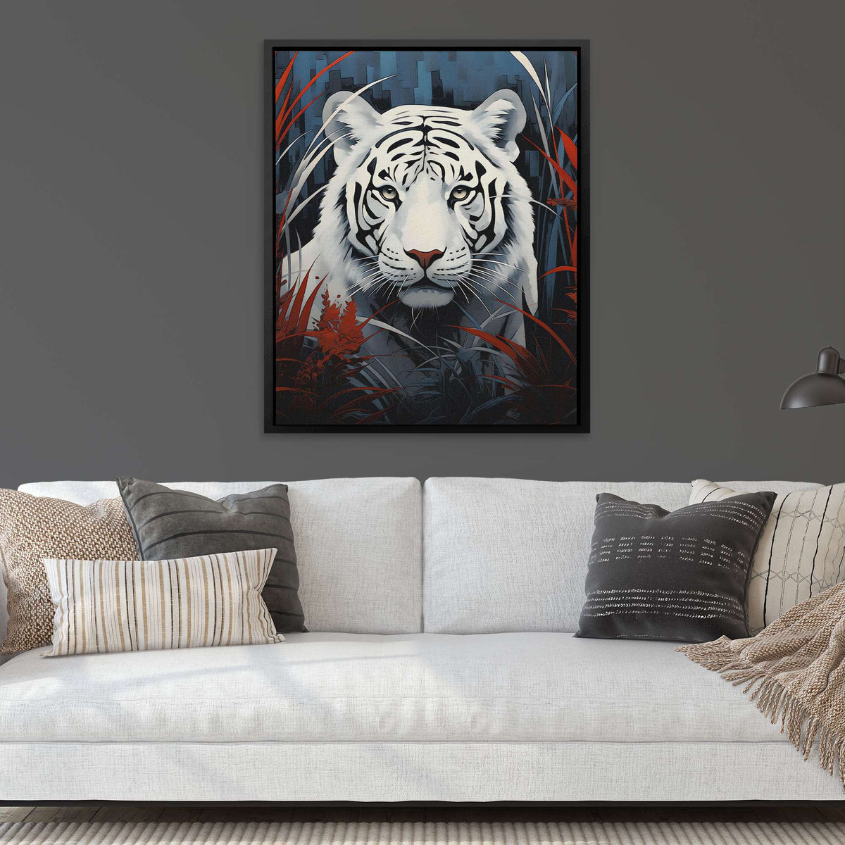Snow Hunter - Luxury Wall Art
