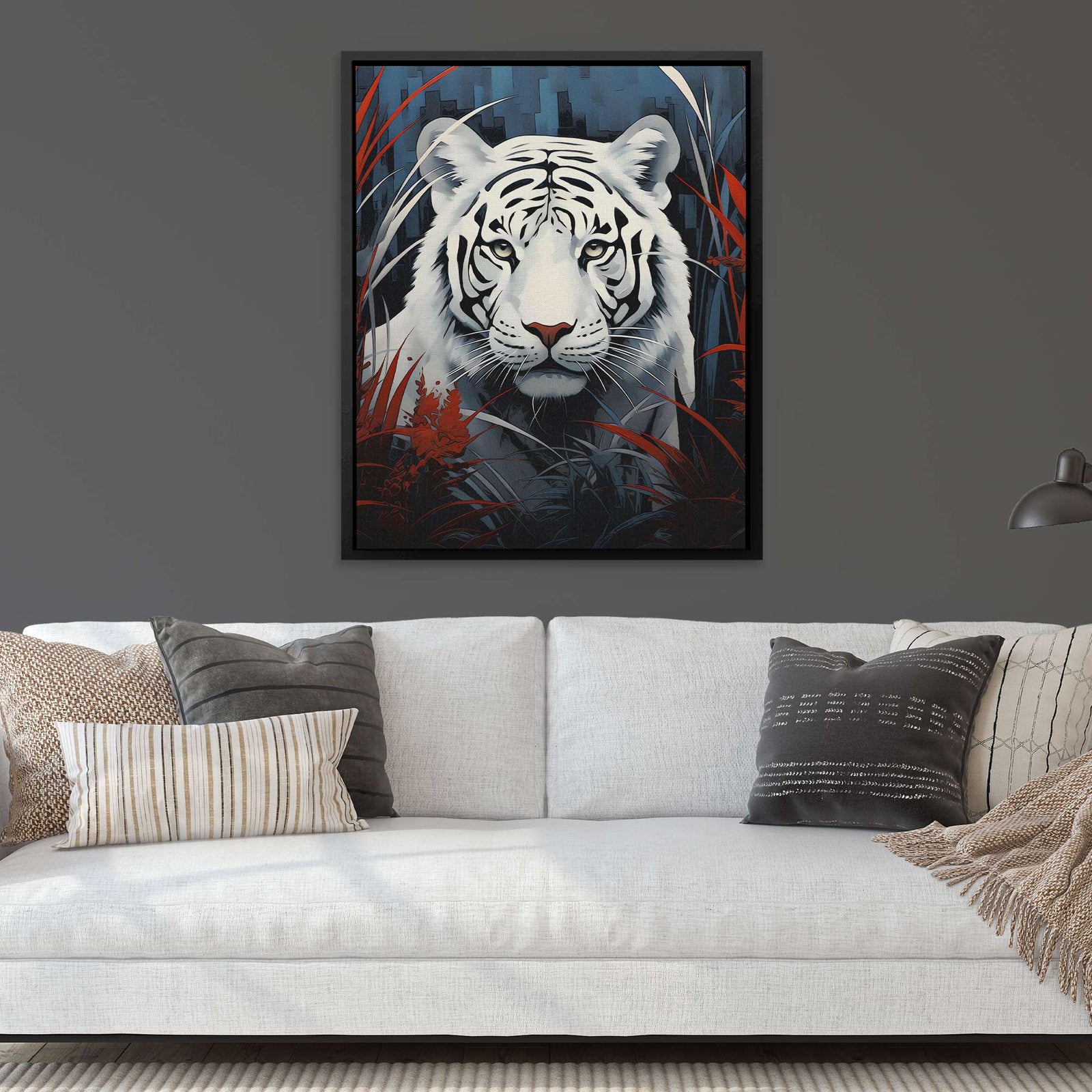 Snow Hunter - Luxury Wall Art