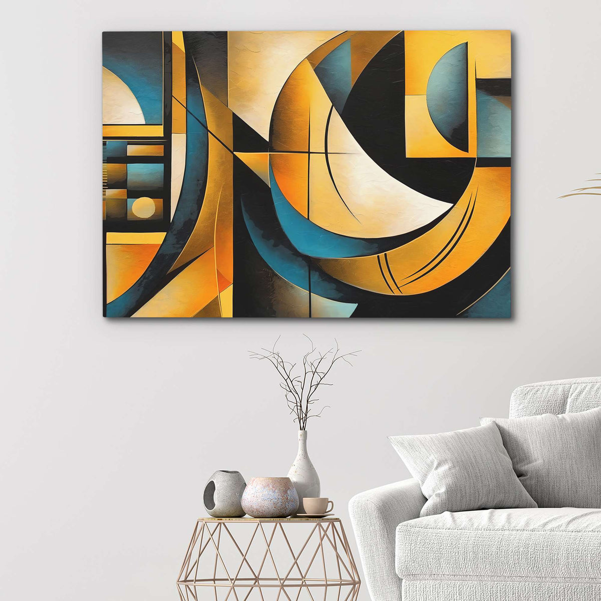 Somber Waves - Luxury Wall Art
