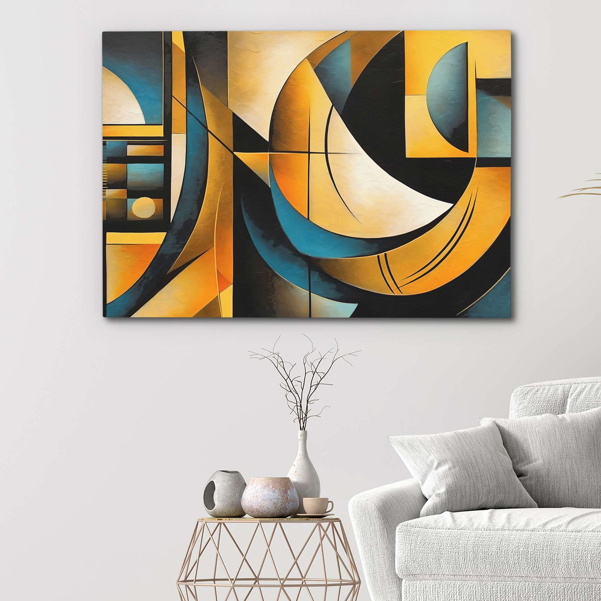 Somber Waves - Luxury Wall Art