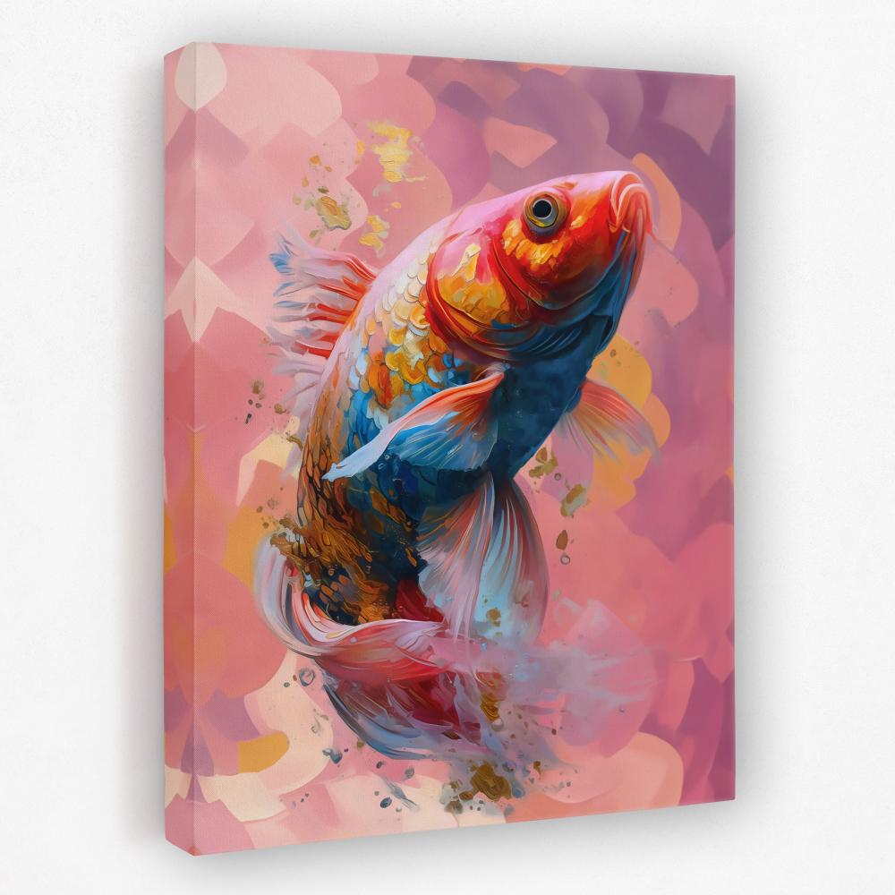Sparkling Goldfish - Luxury Wall Art