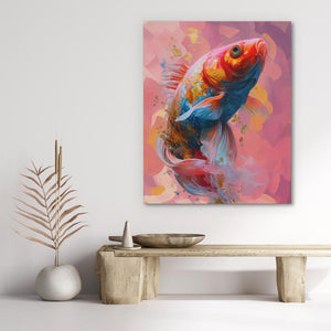 Sparkling Goldfish - Luxury Wall Art