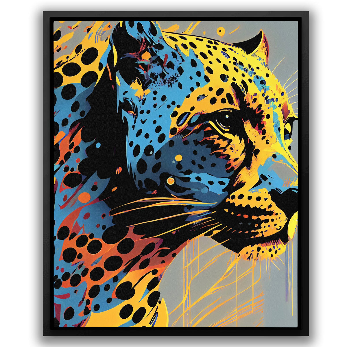 Speeding Cheetah - Luxury Wall Art