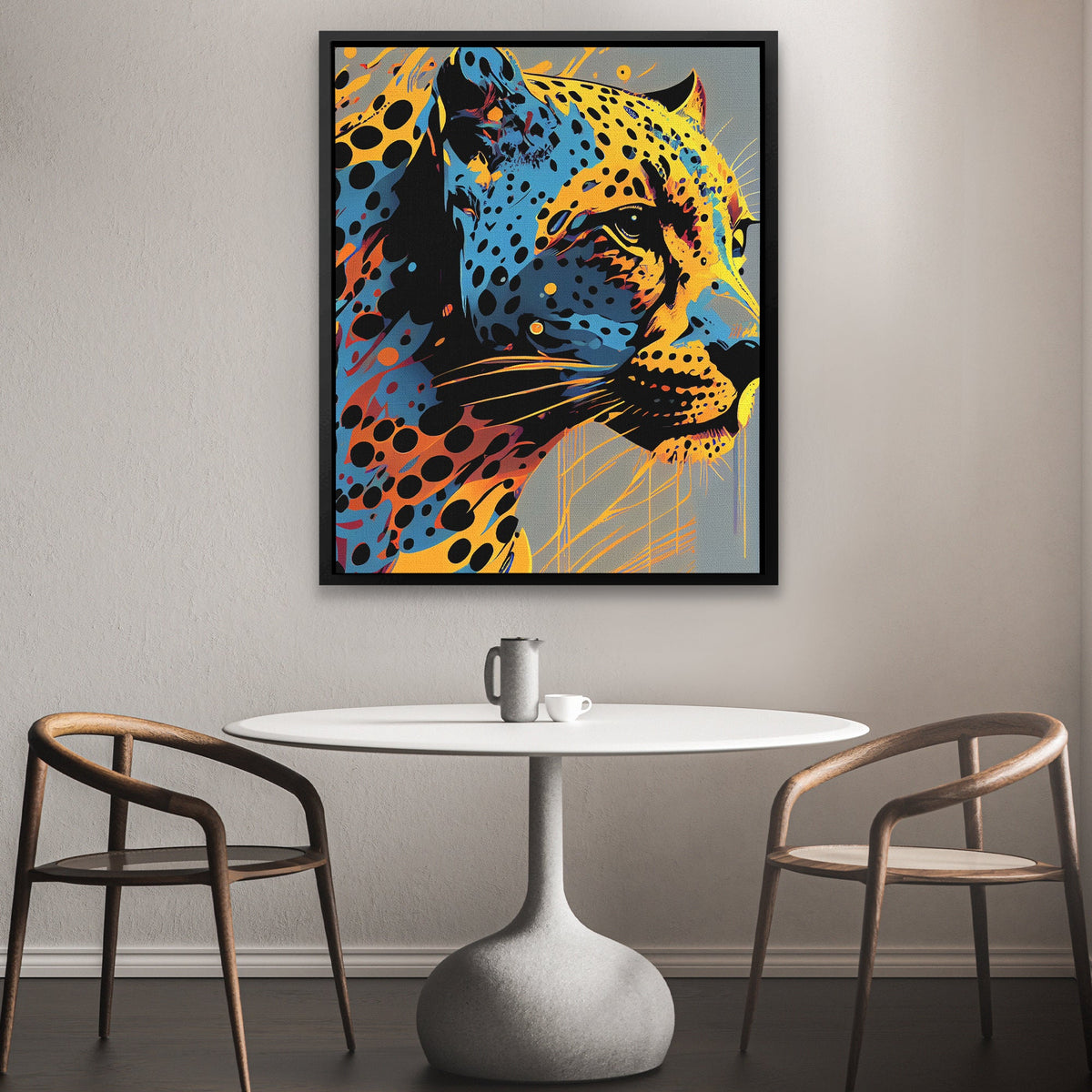 Speeding Cheetah - Luxury Wall Art