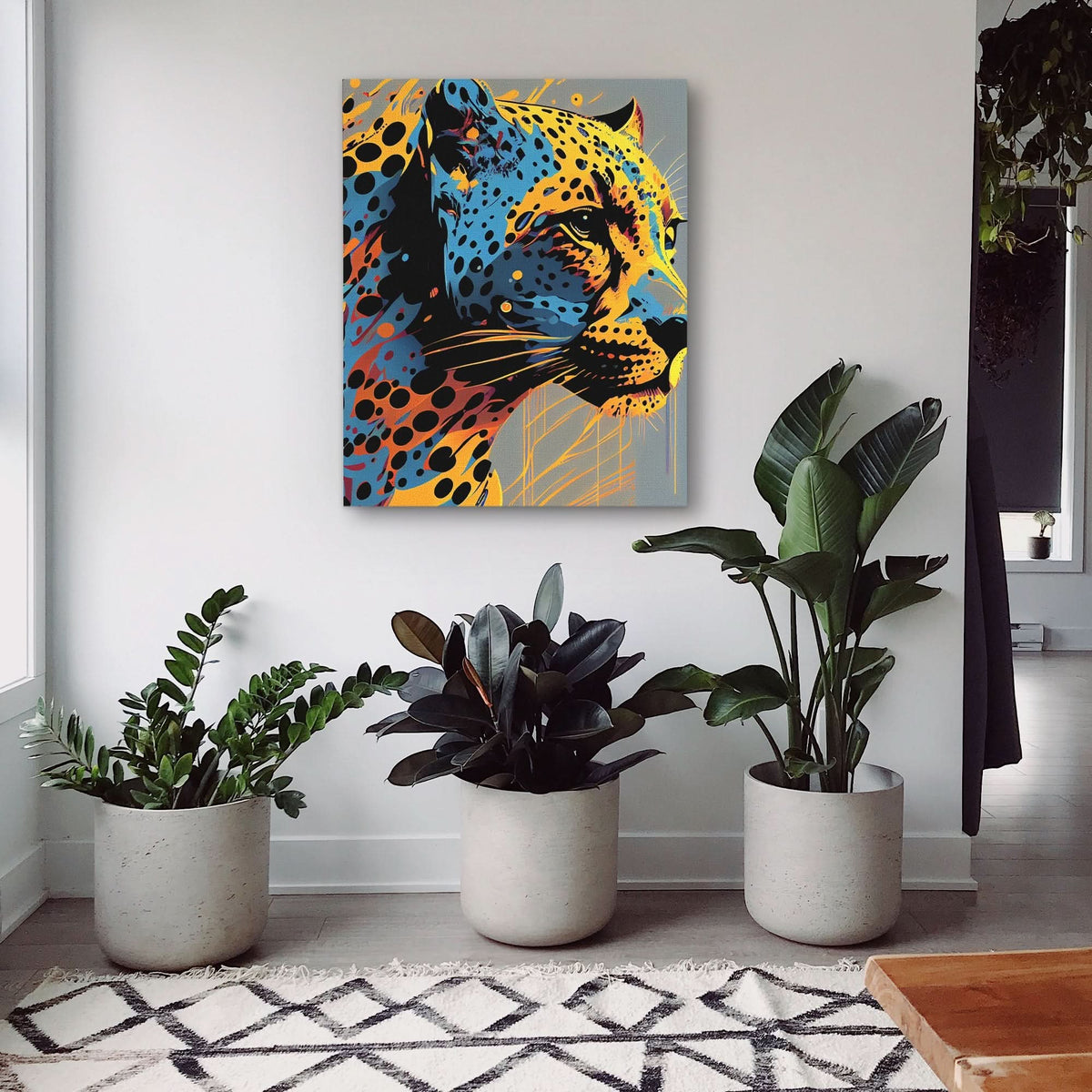 Speeding Cheetah - Luxury Wall Art