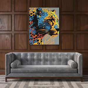 Speeding Cheetah - Luxury Wall Art