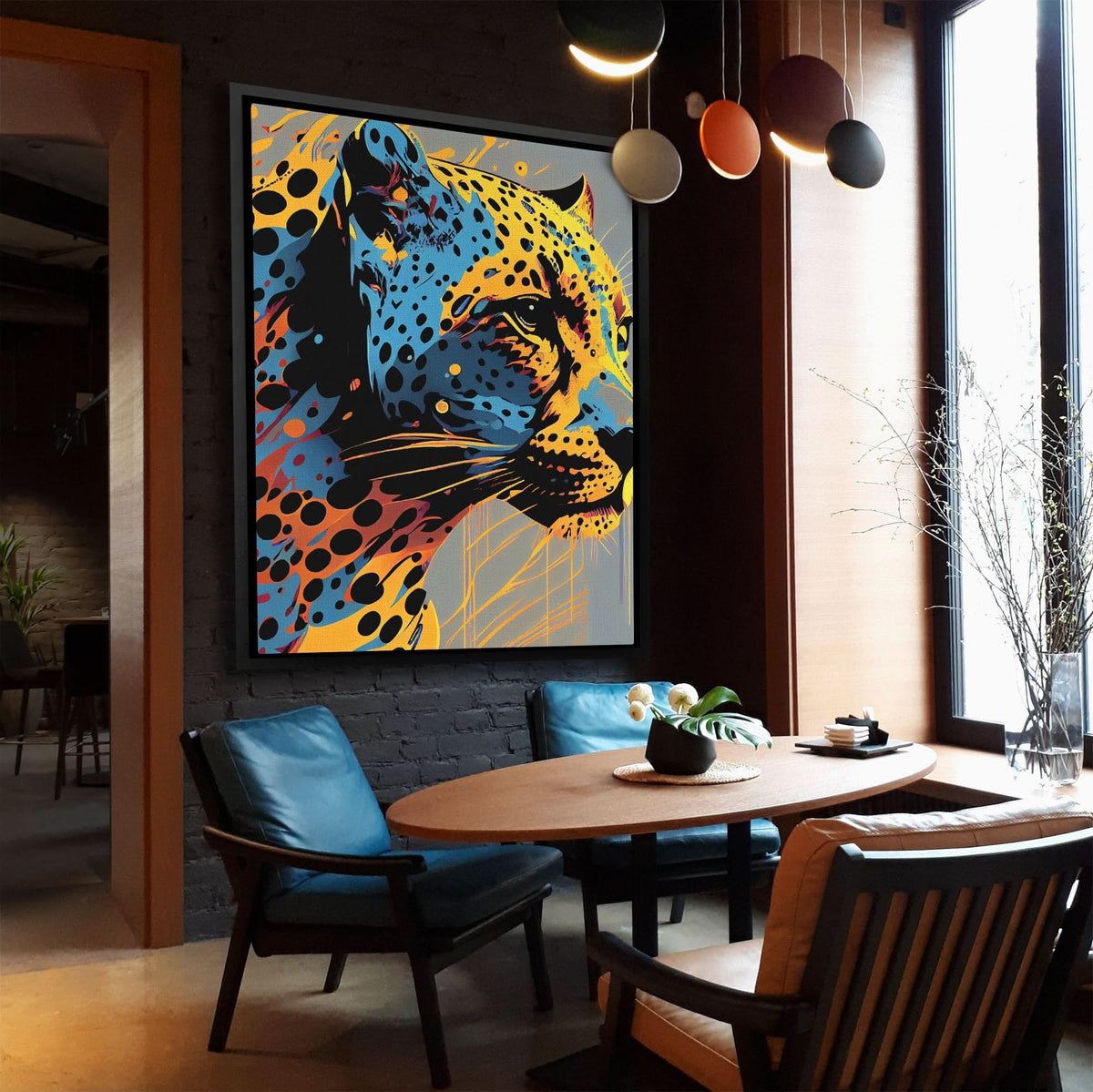 Speeding Cheetah - Luxury Wall Art