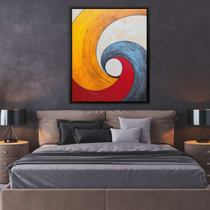 Spiraling Waves - Luxury Wall Art