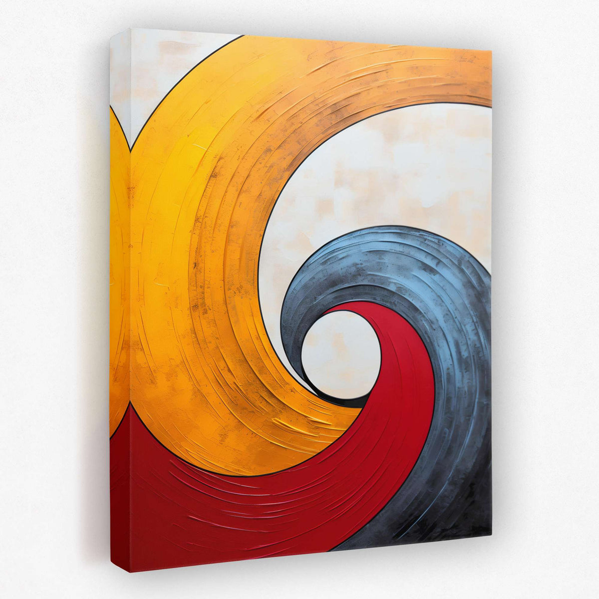 Spiraling Waves - Luxury Wall Art