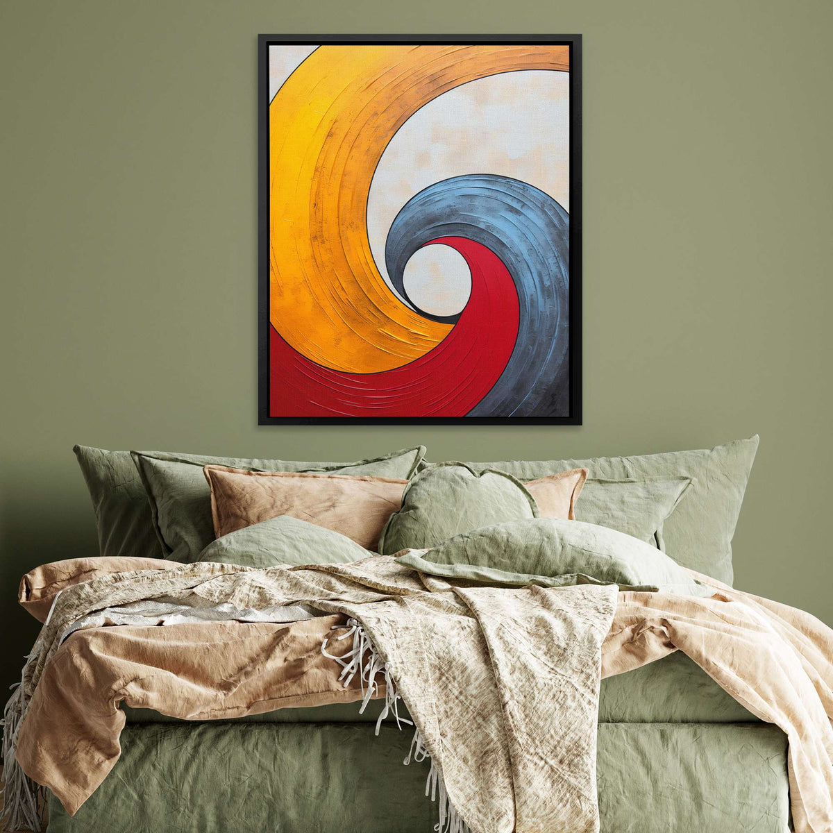 Spiraling Waves - Luxury Wall Art