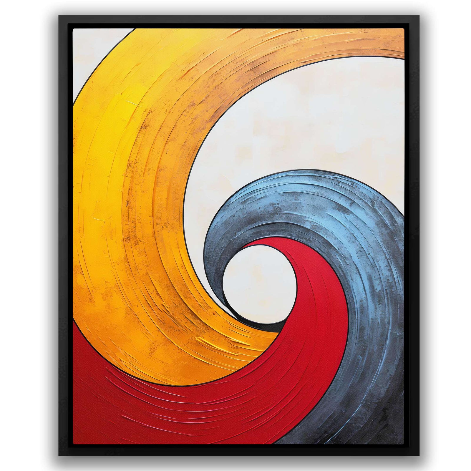 Spiraling Waves - Luxury Wall Art