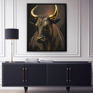 Standing Bull - Luxury Wall Art
