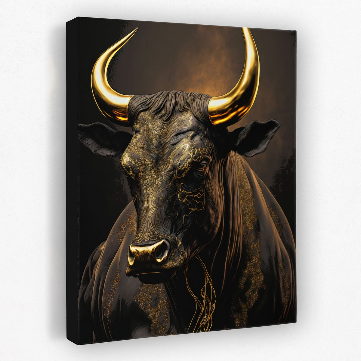 Standing Bull - Luxury Wall Art