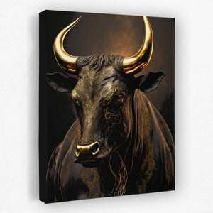 Standing Bull - Luxury Wall Art