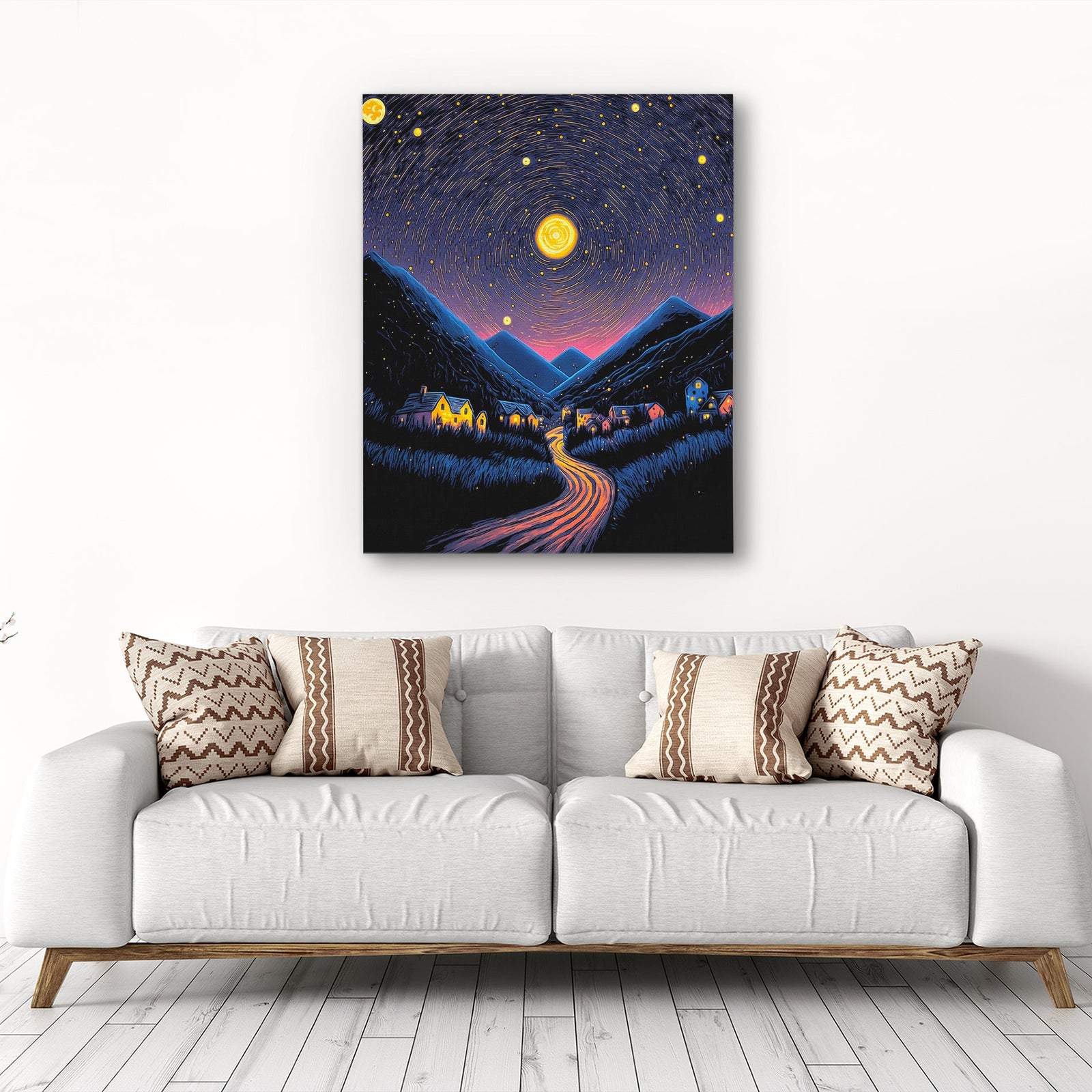 Starry Trail - Luxury Wall Art