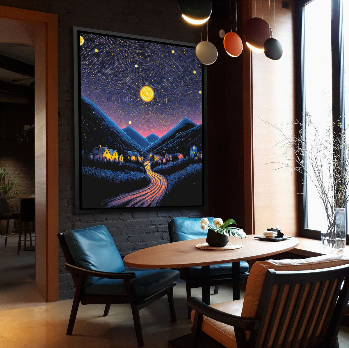 Starry Trail - Luxury Wall Art